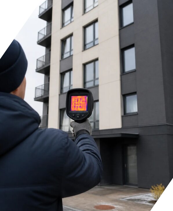 Тепловизионное обследование зданий в Твери от 5435 р. | ЭкспертизаРоссия